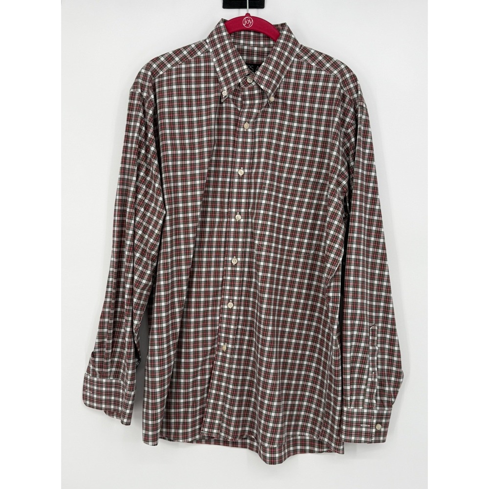 Jos A Banks Men's Long Sleeve Button Down Medium